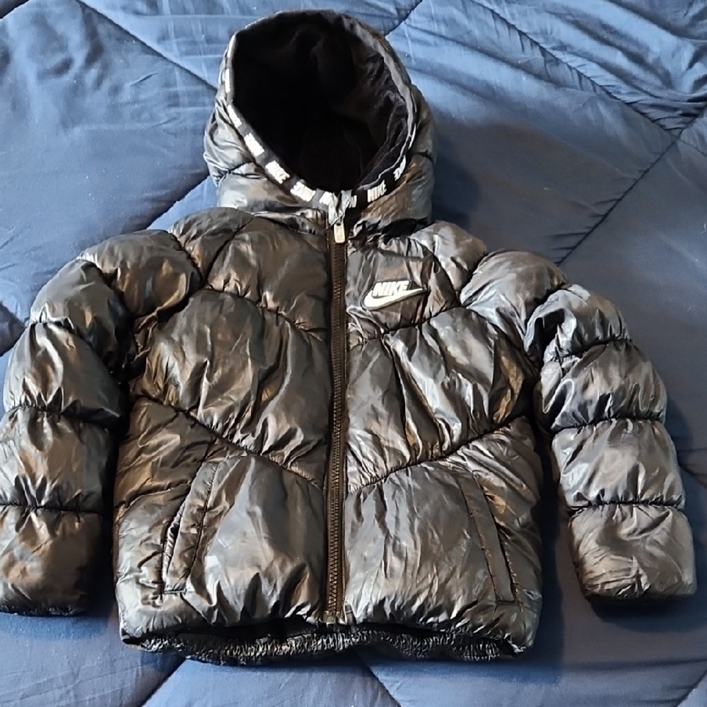 Nike Kids Black Puffer Jacket
